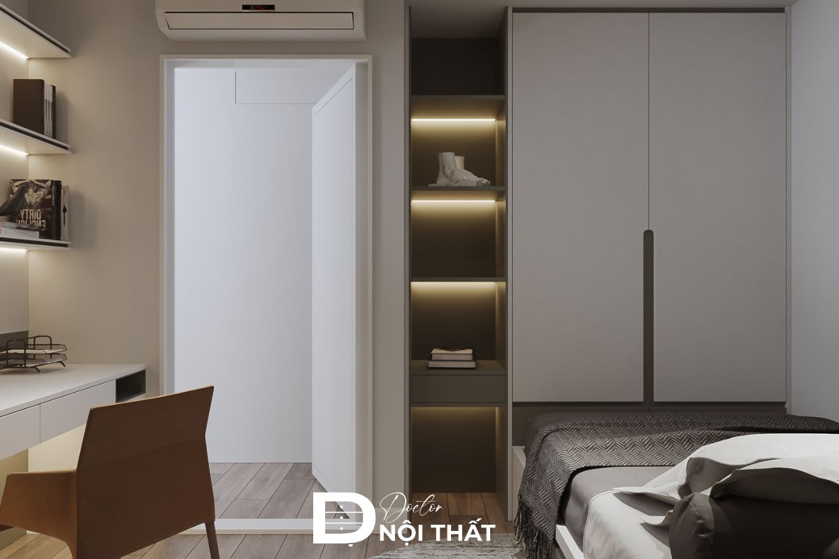 Sử dụng nội thất nhỏ nhắn phù hợp