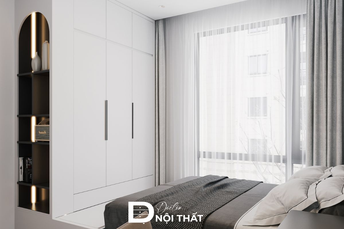 Sắp xếp không gian hợp lý để tạo không gian mở