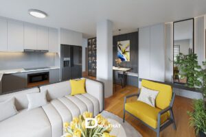 Tổng hợp 40 mẫu thiết kế nội thất chung cư 82m2 đẳng cấp và tiện ích