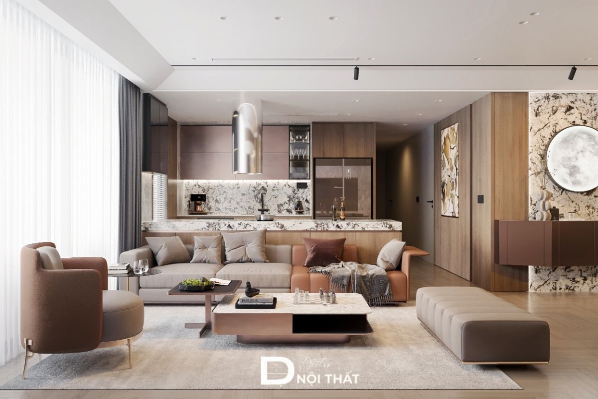 Thiết kế nội thất chung cư The Canopy Residences đẹp, sang trọng, đẳng cấp