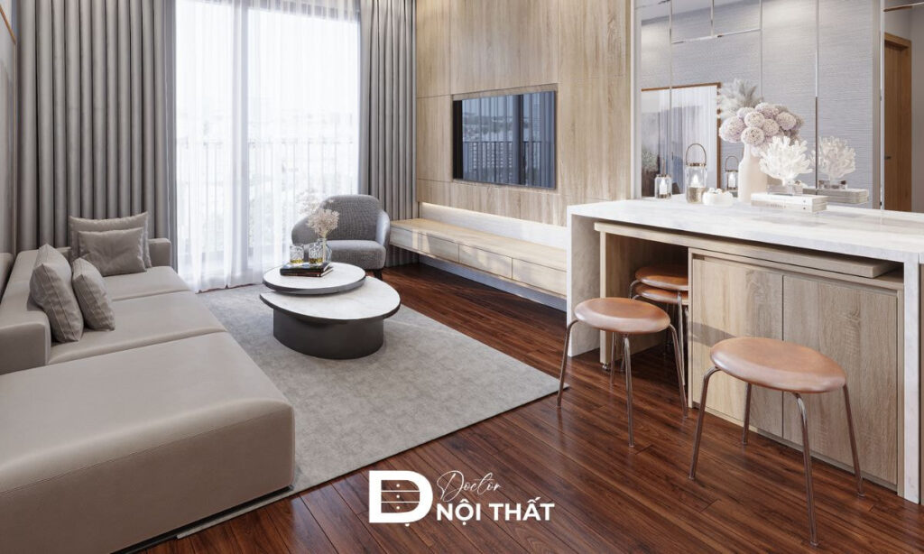Mẫu thiết kế nội thất chung cư The Charm An Hưng đẹp nhất 2026