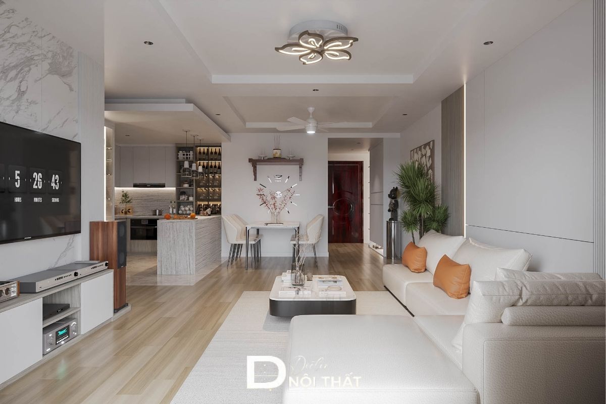 Thiết kế nội thất chung cư The Nelson Private Residences hiện đại cực đẹp