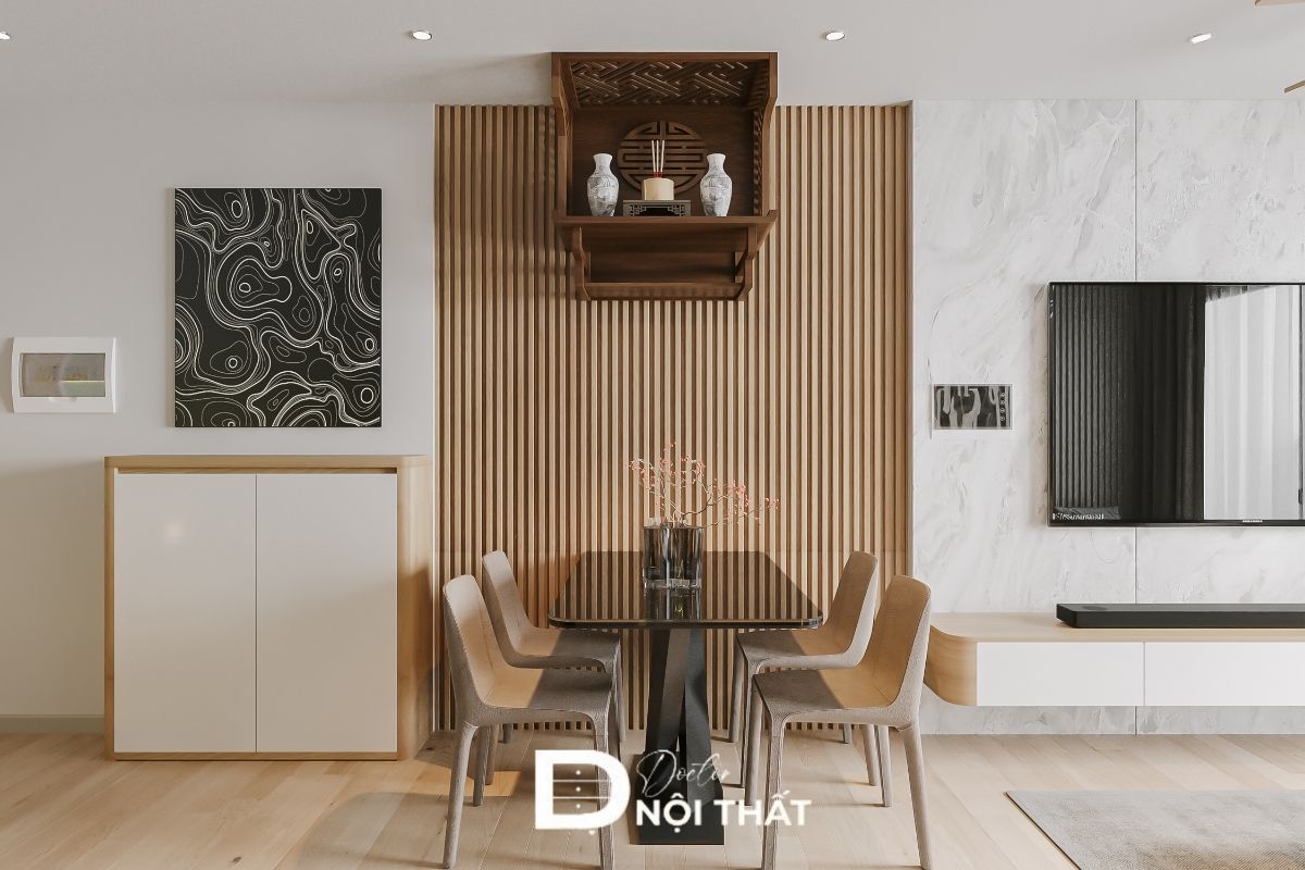 Nội thất căn hộ chung cư The Nelson Private Residences đơn giản hợp với căn hộ 2 phòng ngủ