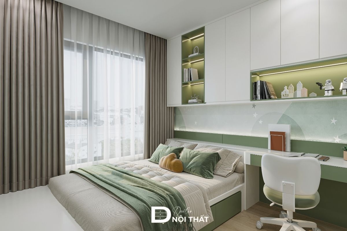 Thiết kế tủ âm tường tối ưu diện tích, thẩm mỹ