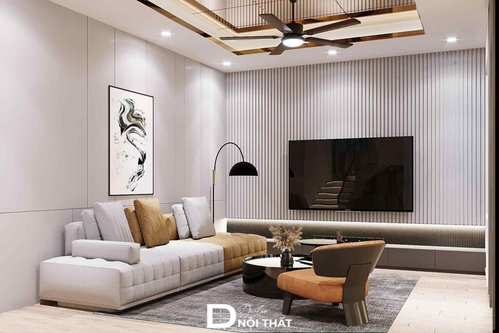 thiết kế nội thất nhà phố 3 tầng