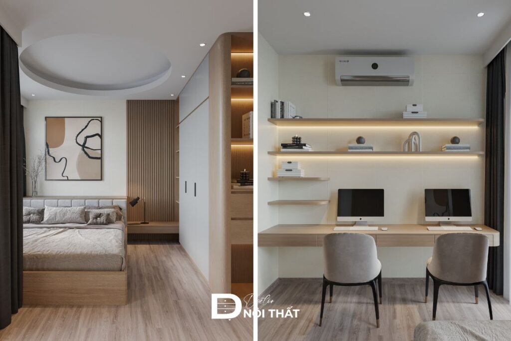 35+ Mẫu thiết kế phòng ngủ 8m2 nhỏ đẹp, tối ưu diện tích