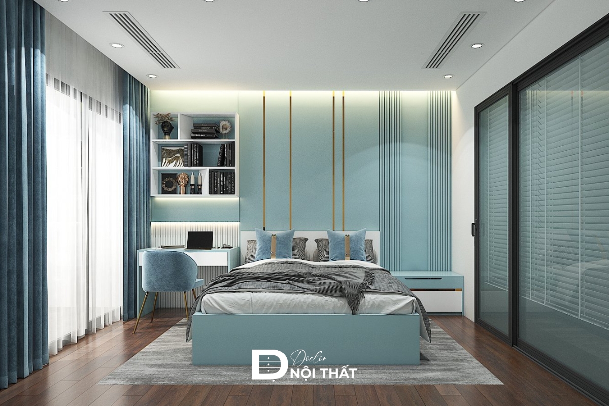 Mẫu decor phòng ngủ phong cách Hàn Quốc đẹp như trong phim