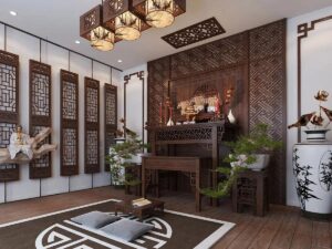Diện tích phòng thờ tiêu chuẩn, hợp phong thủy