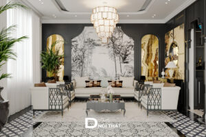 Những mẫu căn hộ chung cư phong cách Indochine tiện nghi, sang trọng