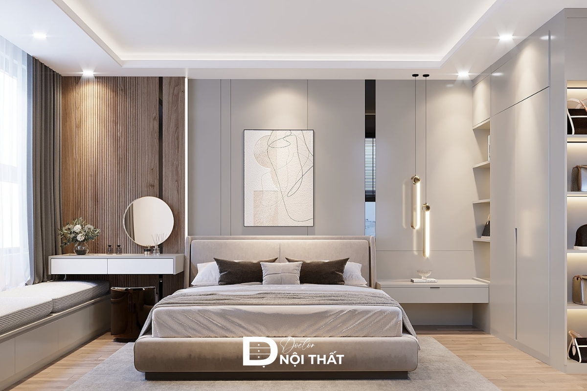 Thiết kế phòng ngủ 20m2 đơn giản được nhiều gia chủ lựa chọn
