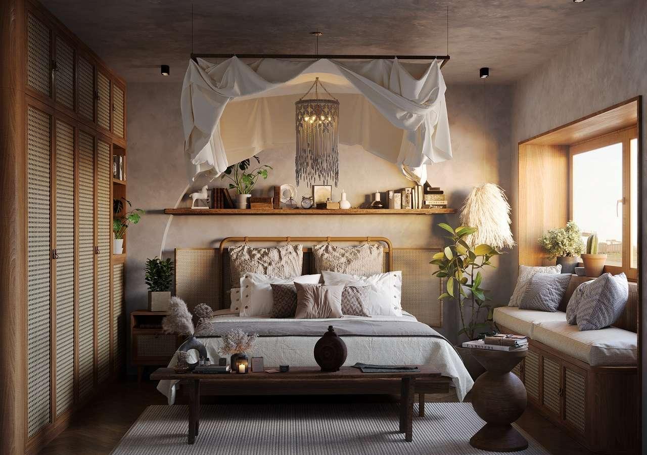 Mẫu thiết kế phòng ngủ cho nữ đẹp theo phong cách Vintage hoài niệm (nguồn: sưu tầm)