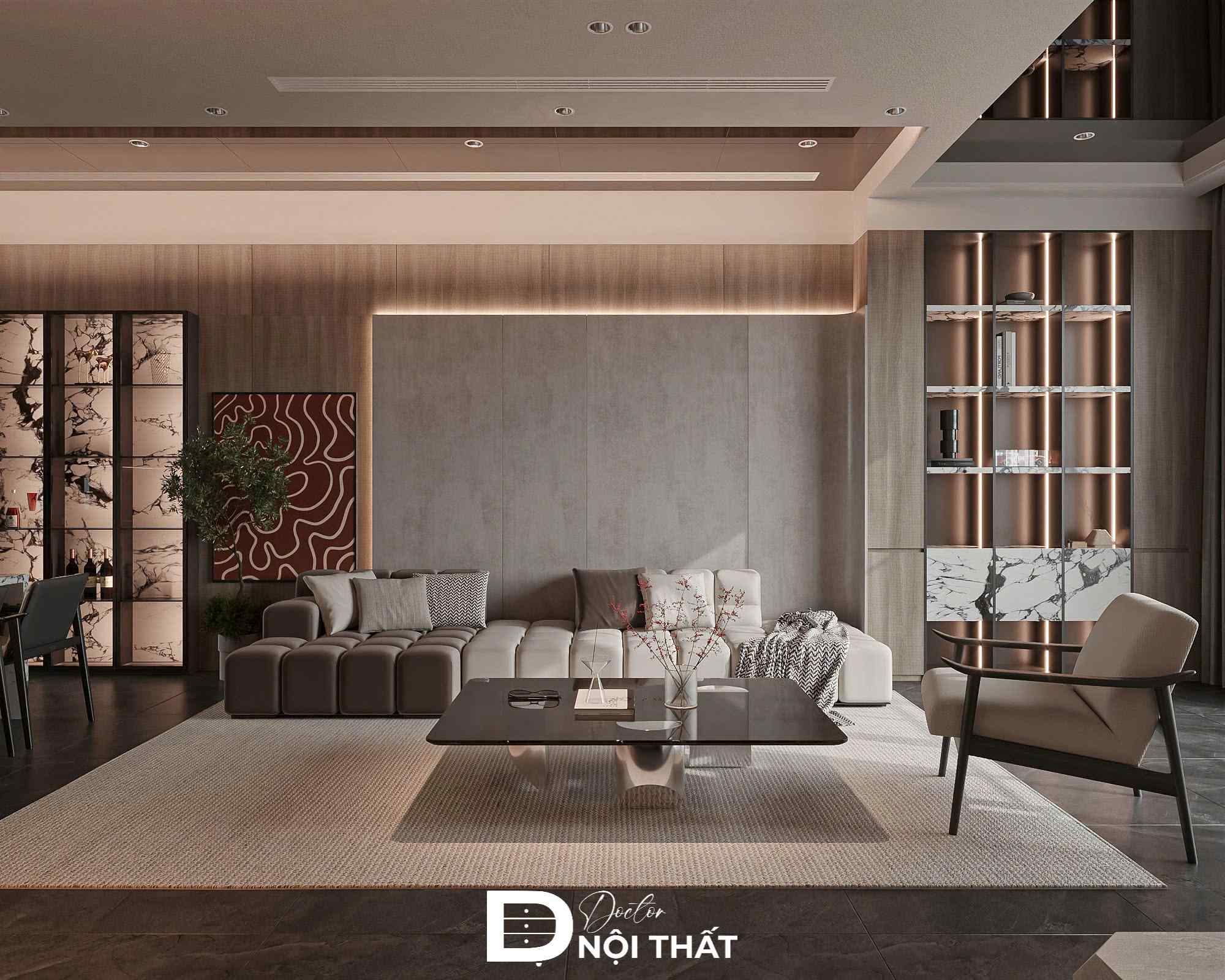 Mẫu thiết kế nội thất nhà phố tối ưu công năng hợp lý