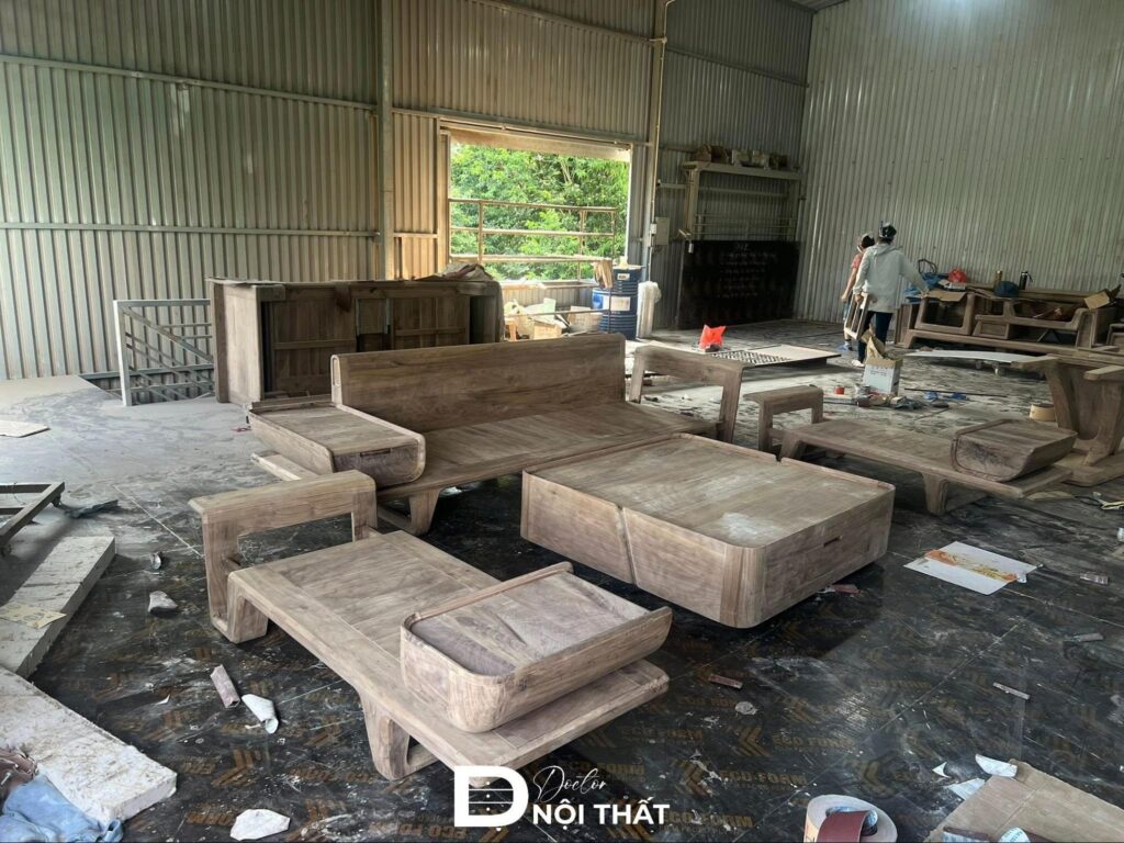 xưởng sản xuất gỗ óc chó​
