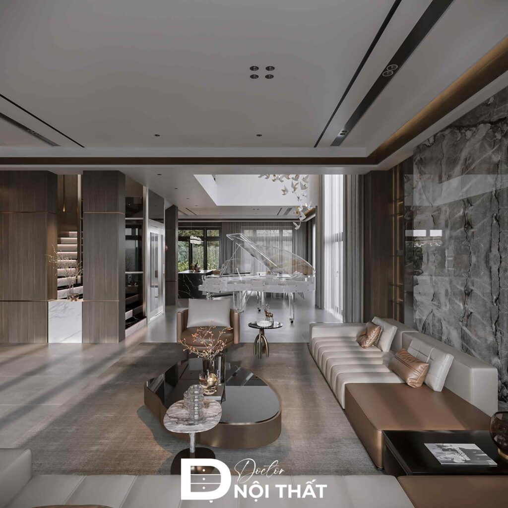 Dự án thiết kế nội thất nhà phố quận 8 - Anh Long