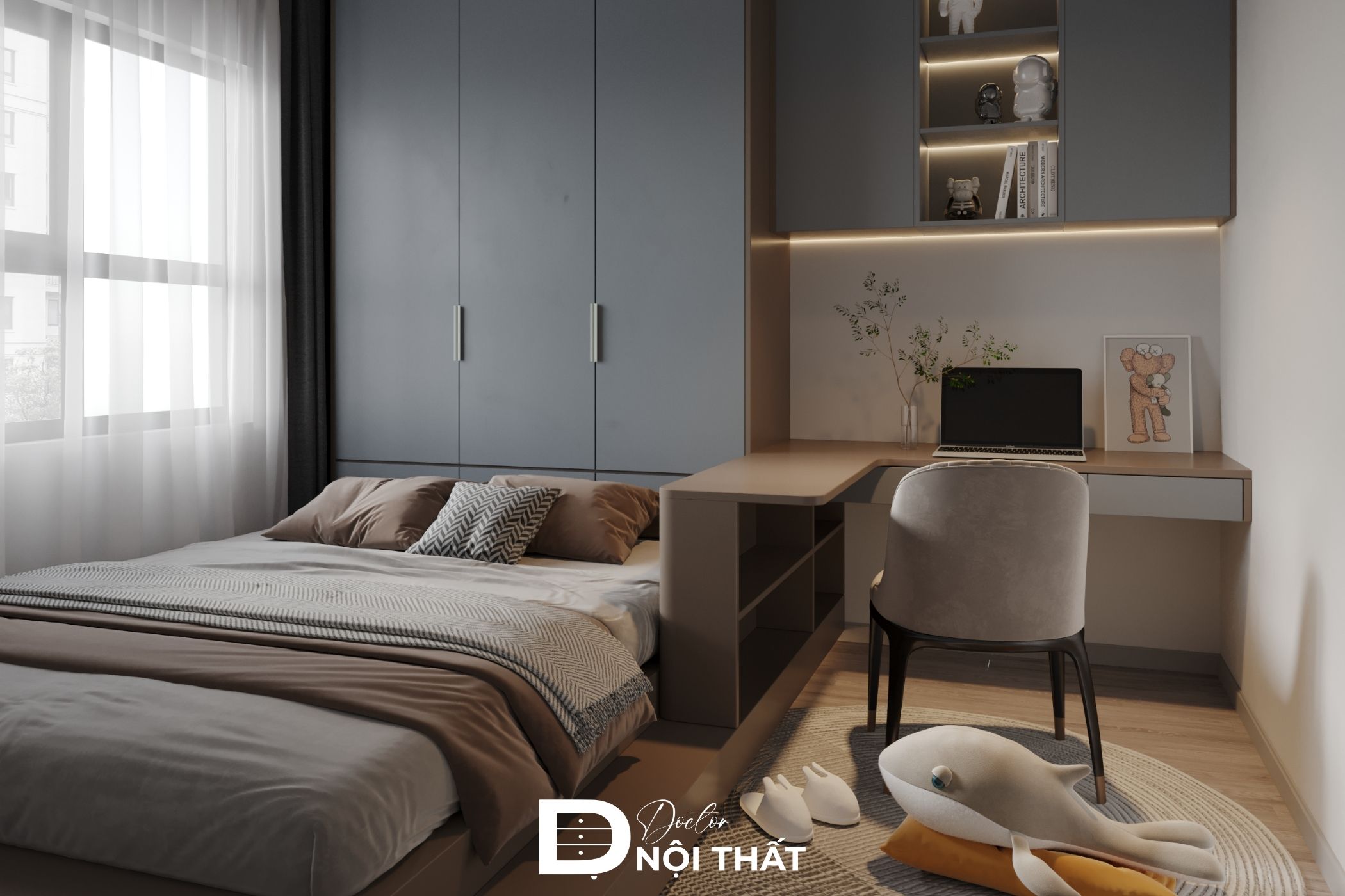 Thiết kế căn hộ đẹp, tối giản loại bỏ chi tiết thừa