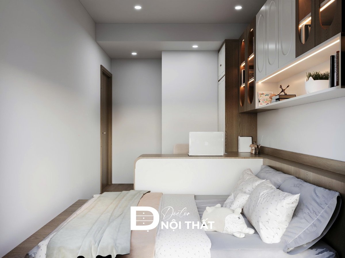 Mẫu thiết kế phòng ngủ đẹp cho nam đơn gian, tiện nghi