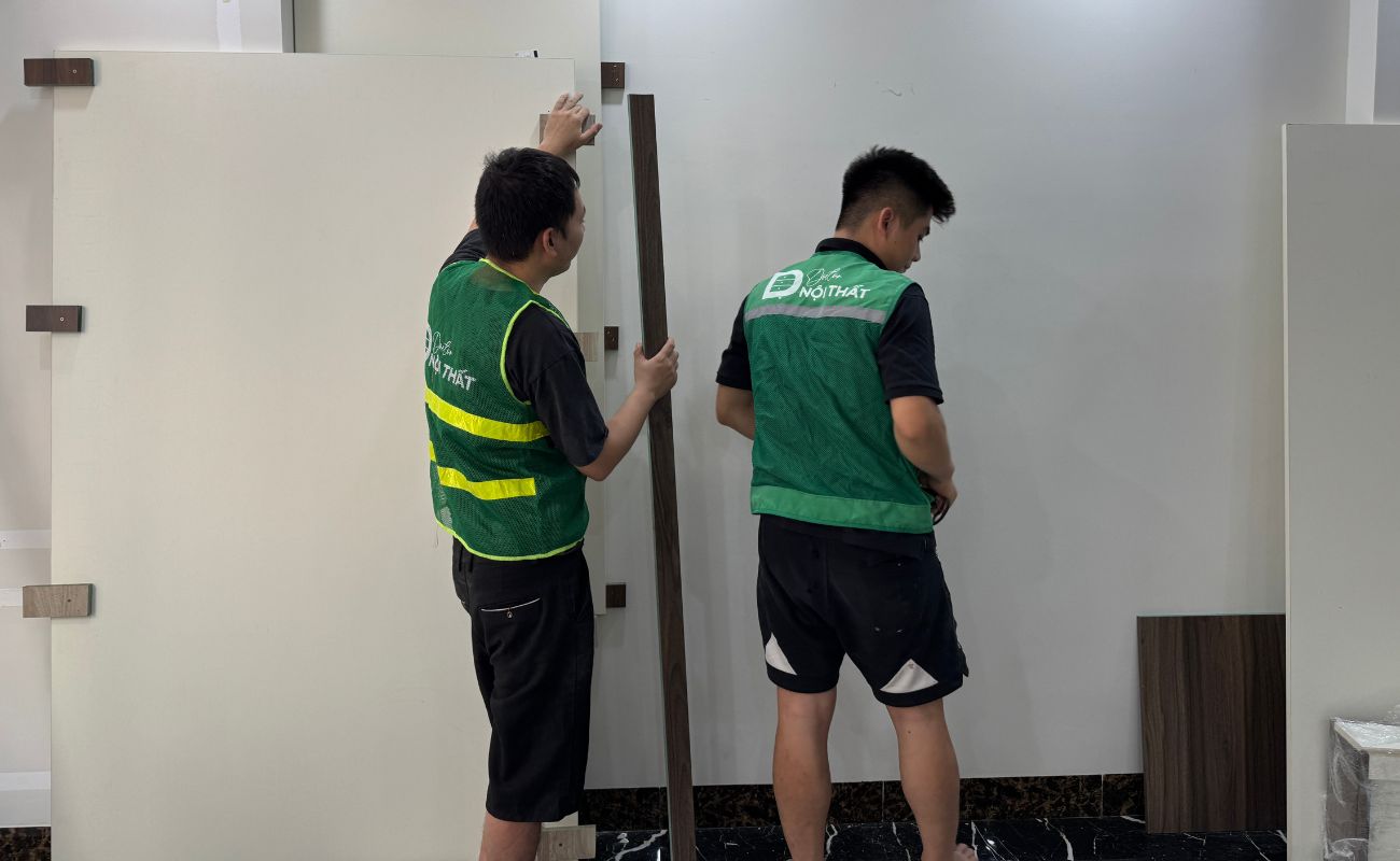 Cam kết thi công nội thất đúng tiến độ trong hợp đồng