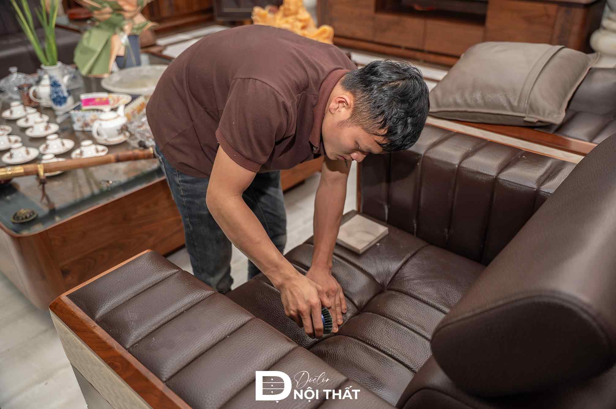 Quy trình vệ sinh công nghiệp và kiểm tra chất lượng nội thất biệt thự trước khi bàn giao cho gia chủ