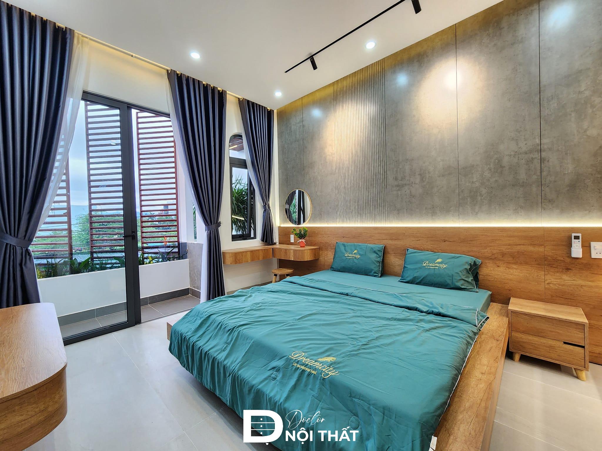 Thi công nội thất cho phòng ngủ phụ nhà phố
