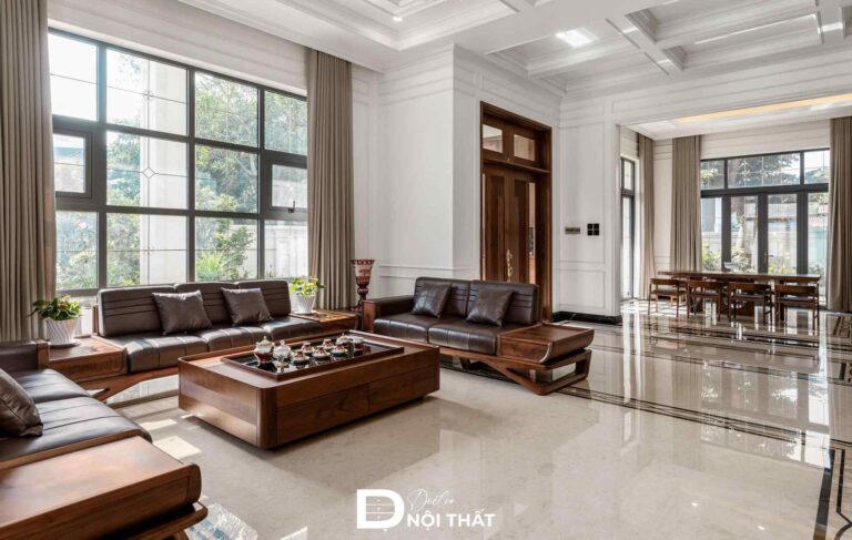 Dự án thi công nội thất biệt thự 200m2 tại Vũng Tàu