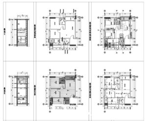 10+ Mẫu bản vẽ nội thất phòng khách đẹp, hiện đại
