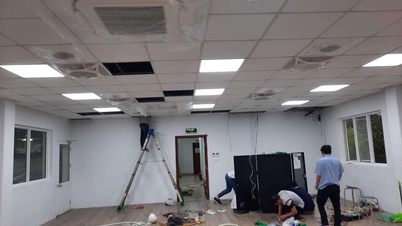 Cải tạo hệ thống điện âm trần văn phòng (nguồn: sưu tầm)