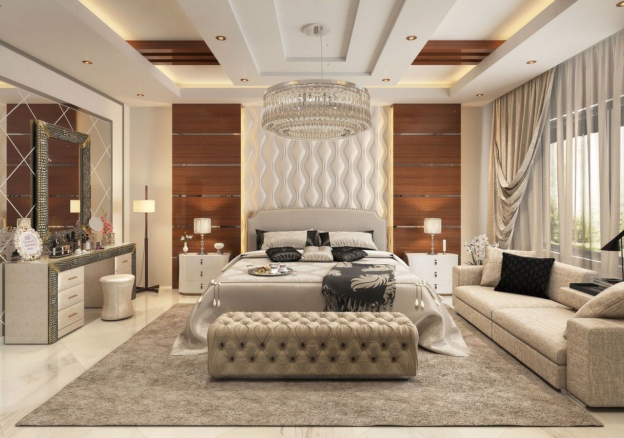 Mẫu phòng ngủ hoàng gia cổ điển châu Âu đậm chất quý tộc (nguồn: sưu tầm)