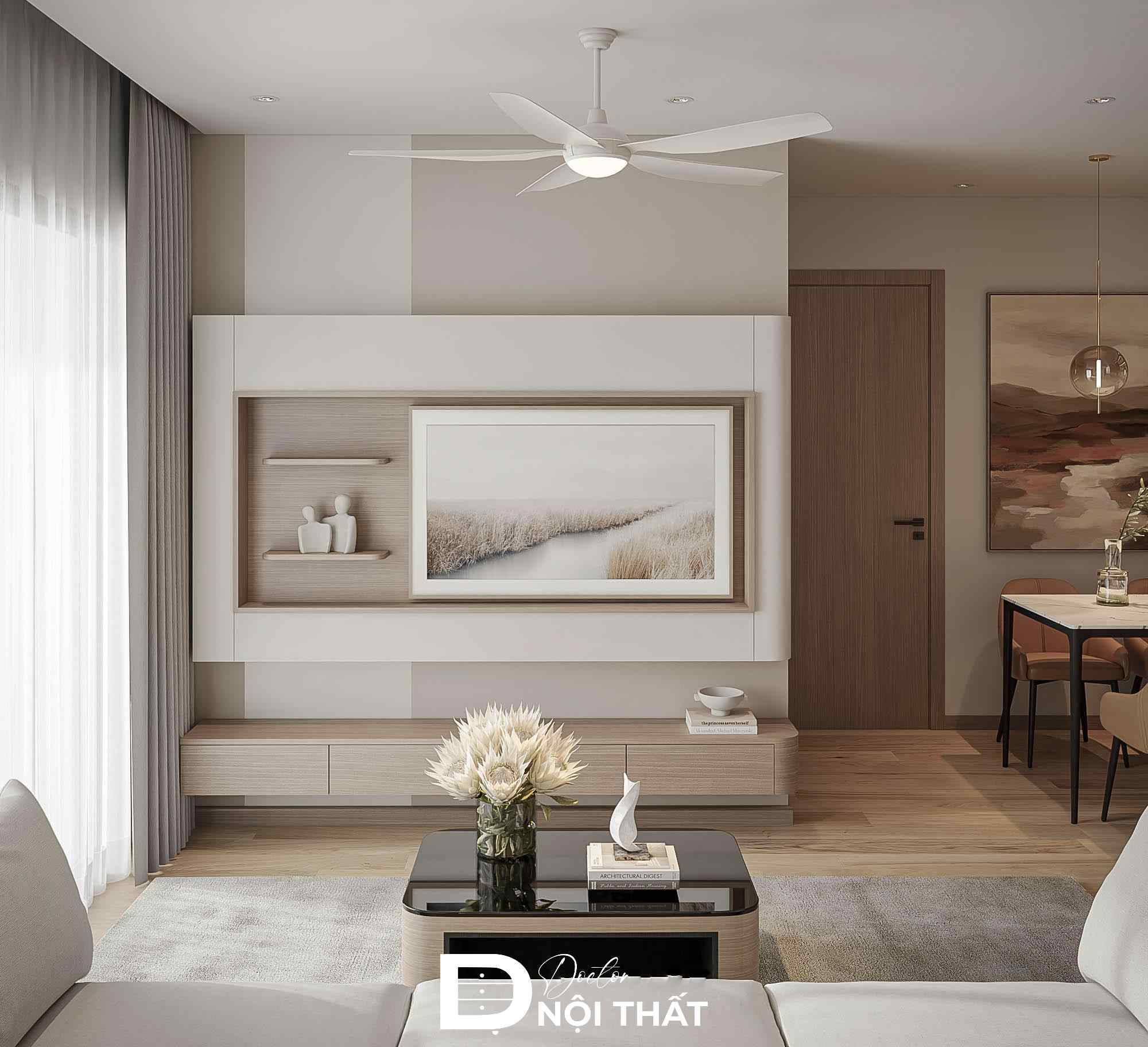 Nội thất được thiết kế tối giản, không cầu kỳ