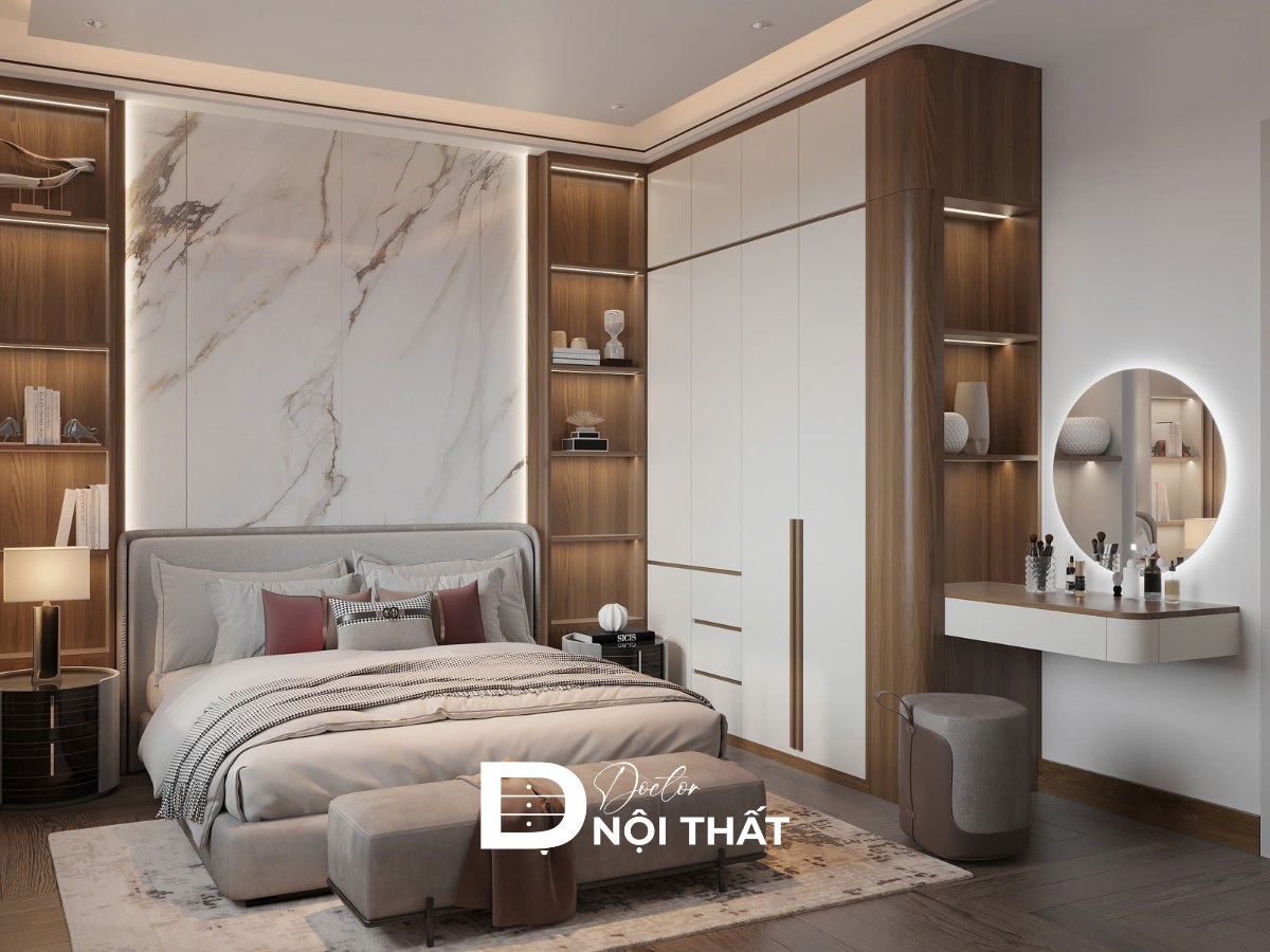  Mẫu thiết kế phòng ngủ 20m2 đẹp, hiện đại và tiện nghi