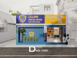 Mẫu thiết kế trung tâm ngoại ngữ đẹp, hiện đại nhất 2026