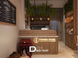 Mẫu thiết kế quán cafe đẹp ấn tượng, thu hút khách hàng