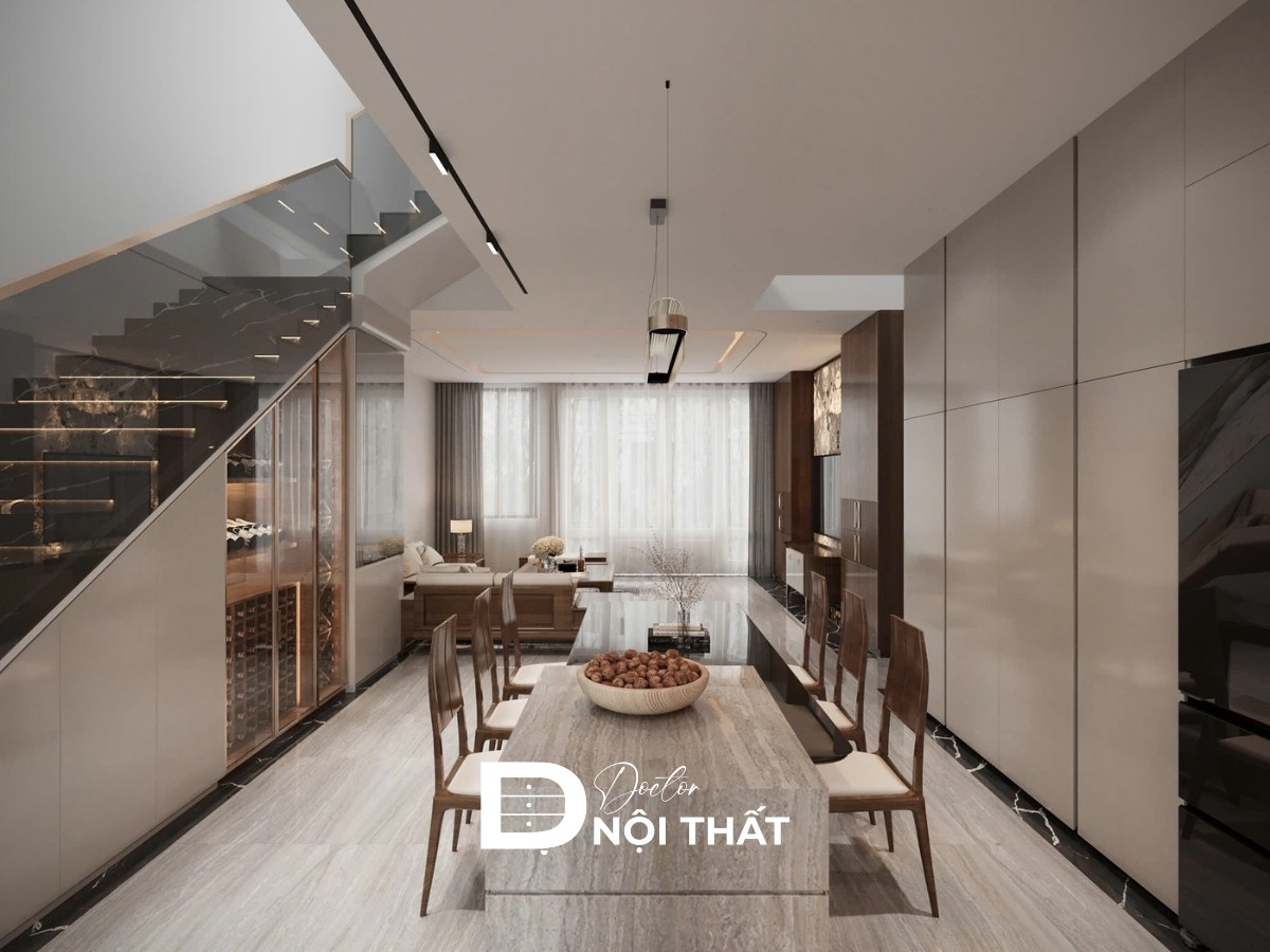 nội thất nhà phố đẹp hiện đại