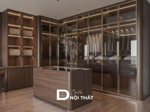 Mẫu phòng ngủ có phòng thay đồ đẹp sang trọng nhất 2026