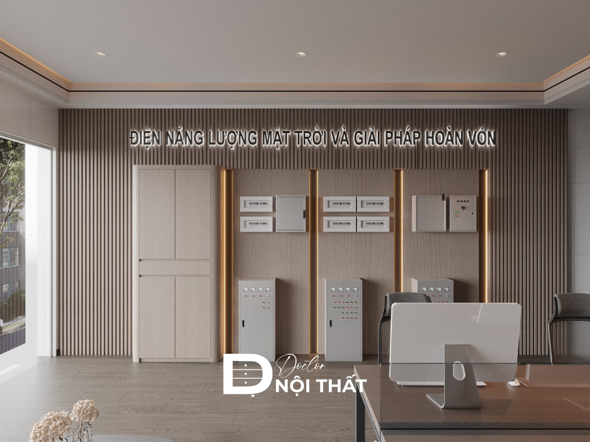 Thiết kế nội thất văn phòng đẹp hiện đại