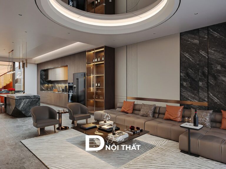 Thiết kế nội thất nhà phố