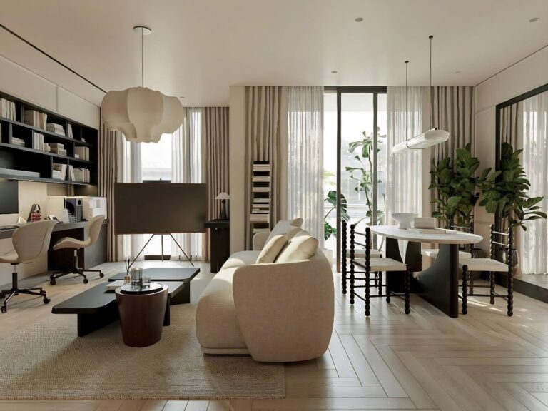 Thiết kế nội thất chung cư FLC Hausman