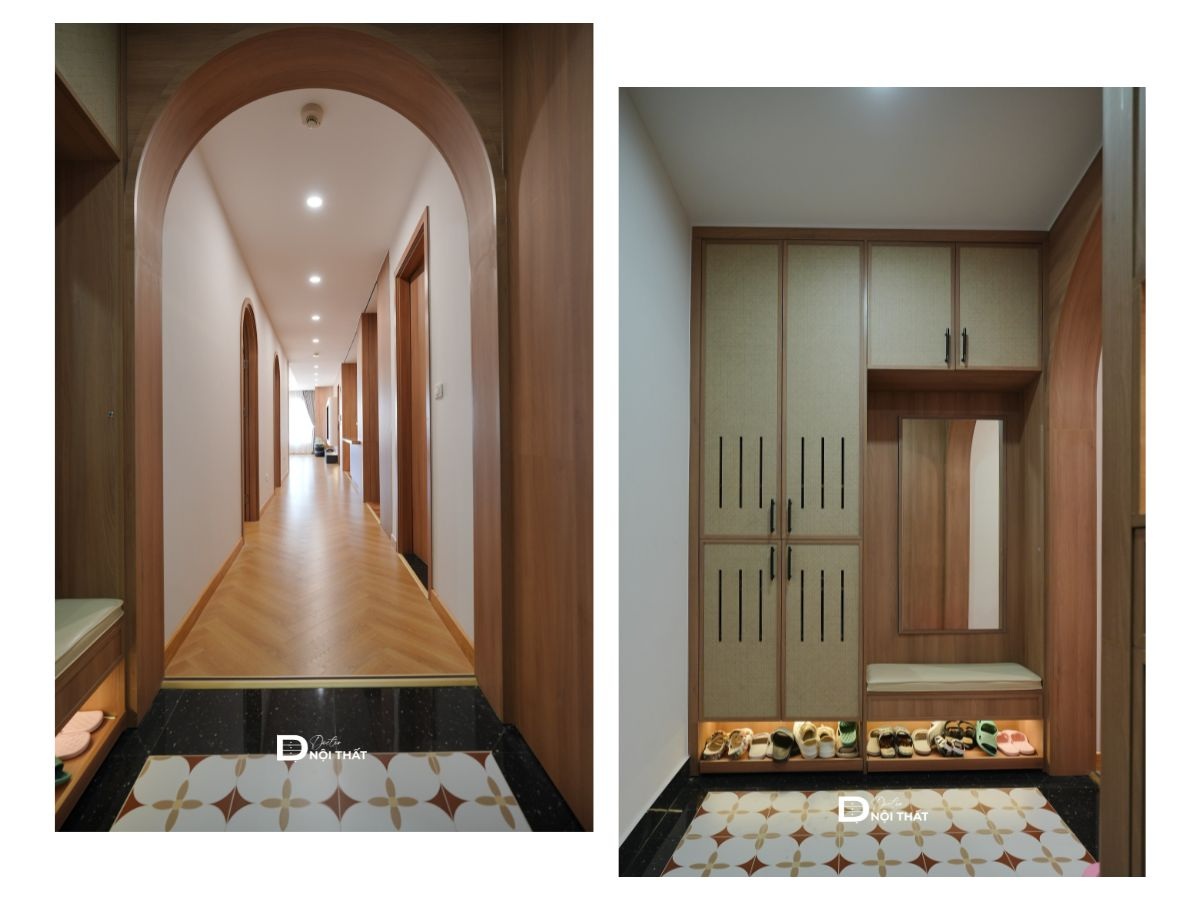 Sảnh vào chung cư Splendora 150m2