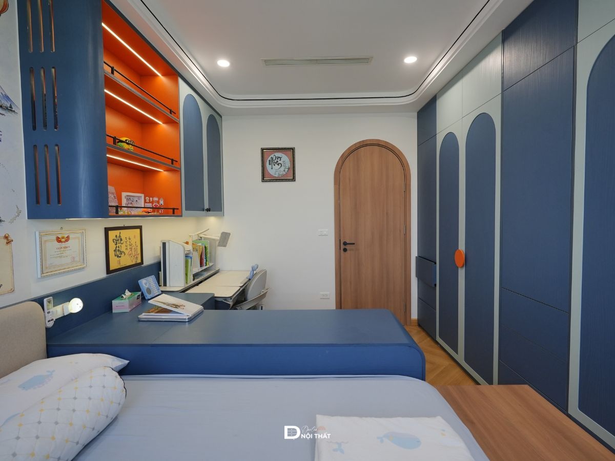 Góc học tập phòng ngủ trẻ em