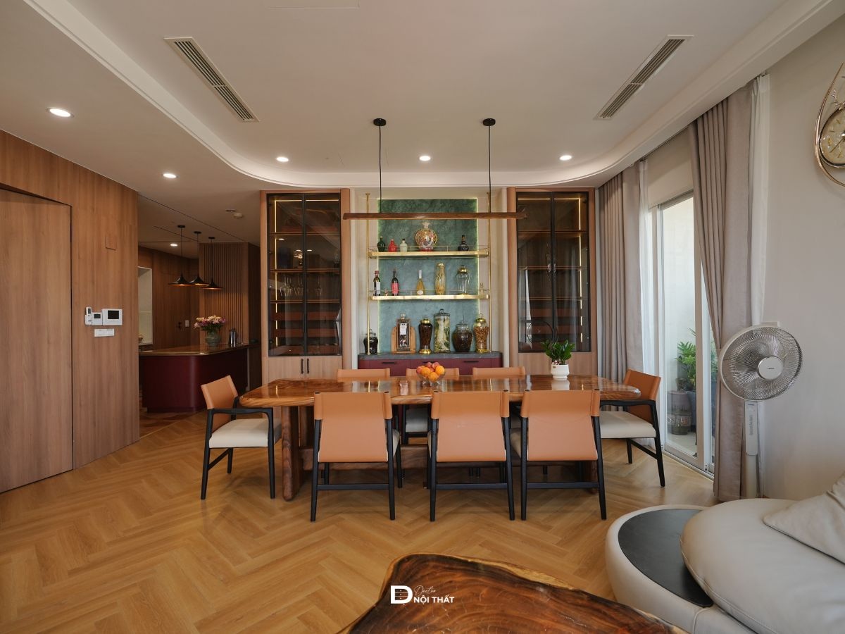 Phòng ăn chung cư Splendora 150m2