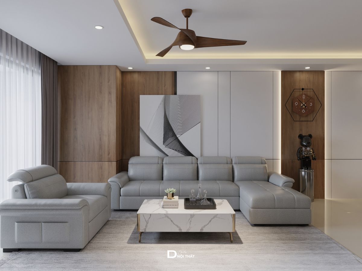 phòng khách căn hộ Royal City 109m2